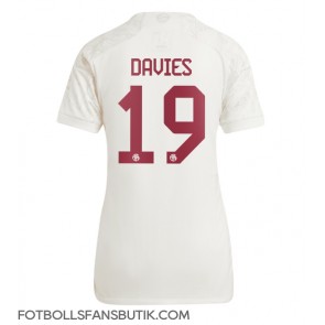 Bayern Munich Alphonso Davies #19 Replika Tredje Tröja Damer 2023-24 Kortärmad